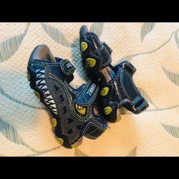 Geox Toddler Boy Sandals Size 5 - Picture 1 of 5